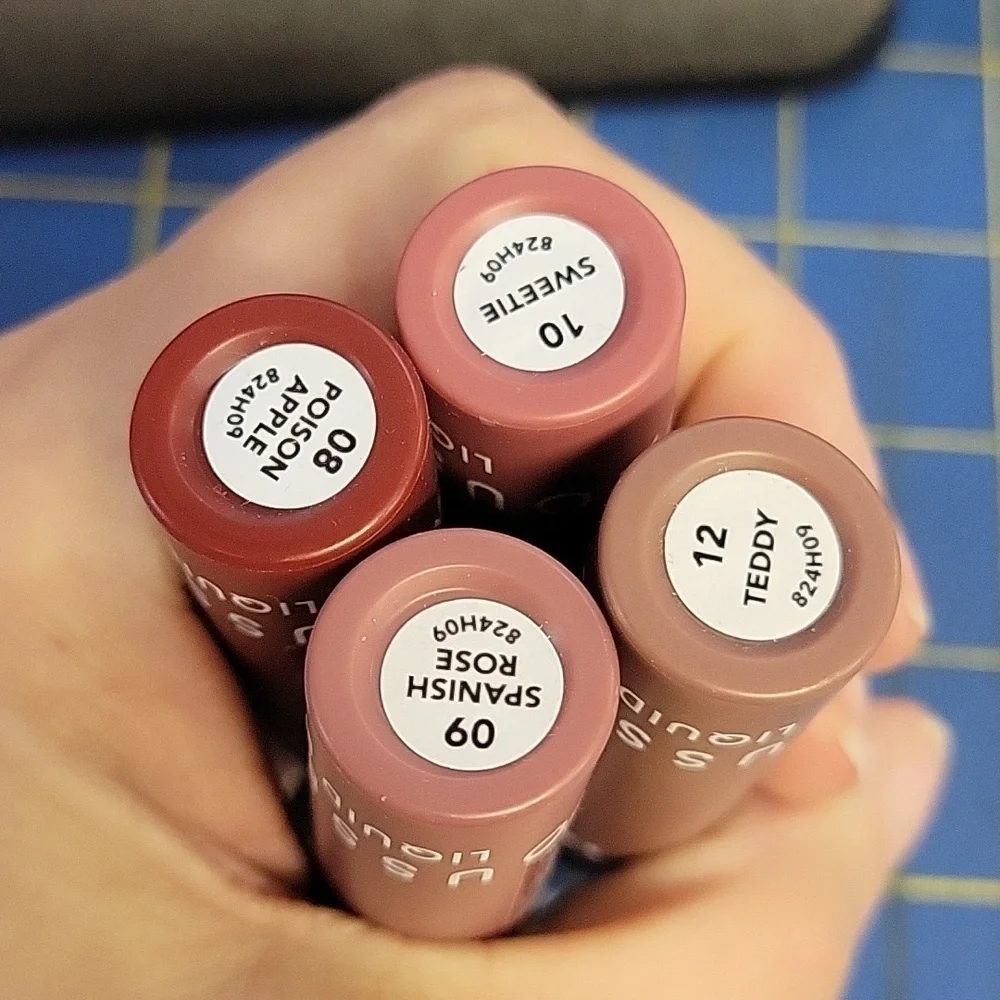 Italia Deluxe Mousse Matte Liquid Lipsticks Set of 4